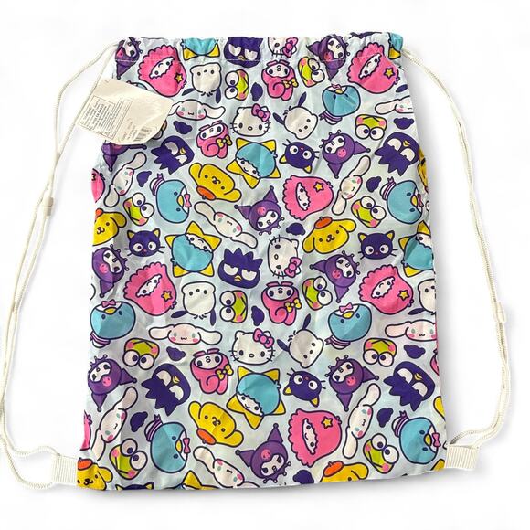 NWT Build a Bear Workshop Hello Kitty & Friends‎ Carrier Bag Backpack Drawstring - Picture 2 of 5